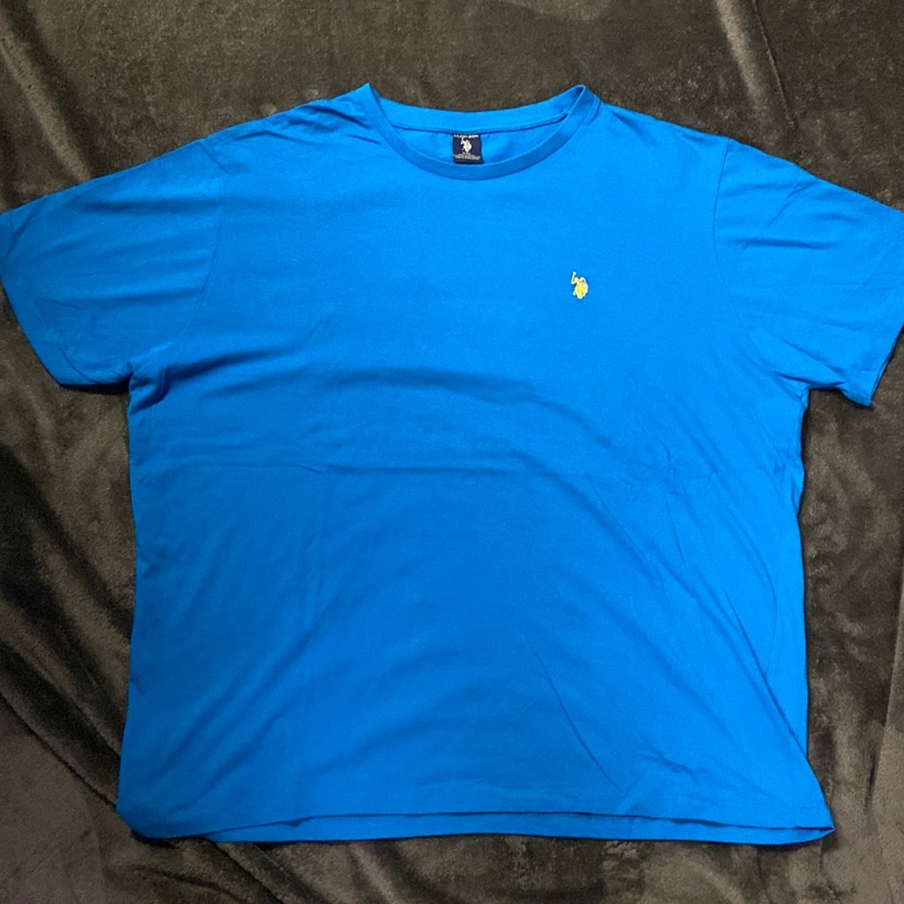 US Polo Association shirt size XXL in great condition. Blue/yellow